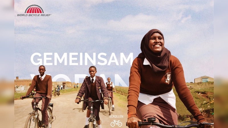 "Gemeinsam voran" - am besten mit Fahrrädern "Gemeinsam voran" - am besten mit Fahrrädern