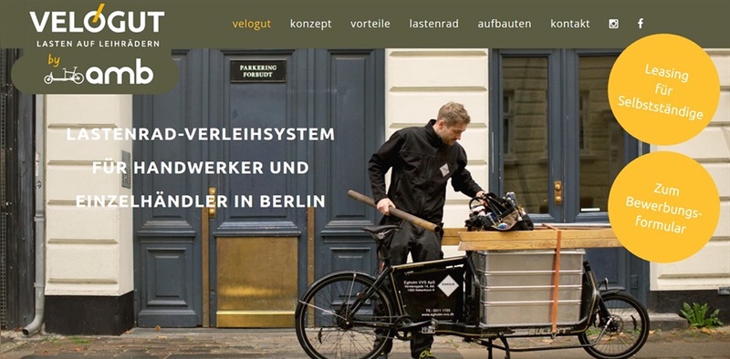 Lastenradprojekt für Berlin