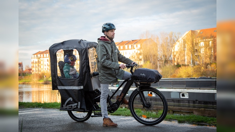 Neues Zubehör machen das Lastenrad zu einer vielseitigen Mobilitätslösung