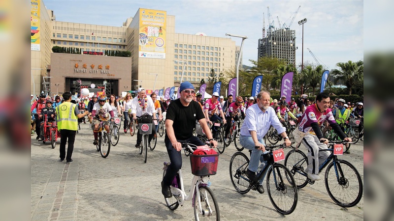 In der taiwanischen Metropole Taipeh feierte der Radverkehrskongress des ECF seine Asien-Premiere.