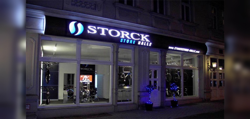 Wird heute eröffnet: Der Storck Store in Halle