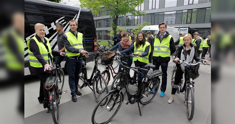 Parlamentarische Radtour