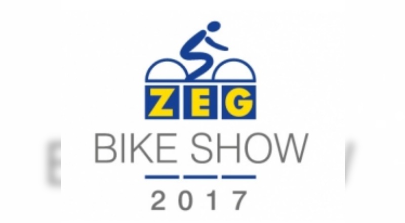 Auf der ZEG Bike Show wurde Vodafon als Kooperationspartner präsentiert.