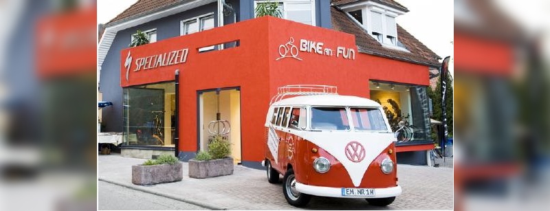 Neuer Concept Store von Specialized in Endingen