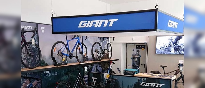 In der Vergangenheit setzte Giant in Deutschland auch auf Brandstores - so wie hier in Berlin.  Foto: Giant (Archiv velobiz.de). 