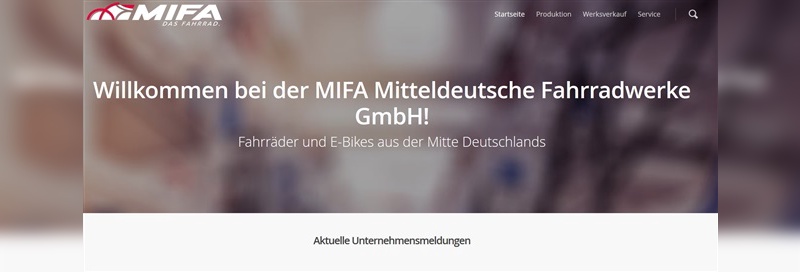 Aufgefrischter Auftritt im Netz: