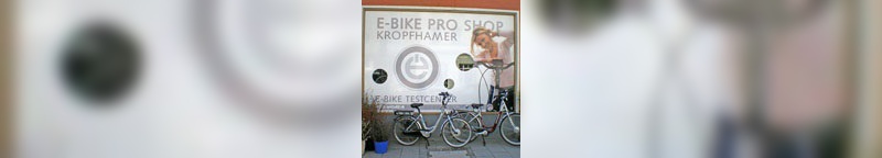 Das Münchner Fahrradgeschäft Kropfhammer ist das erste Winora-Testcenter für E-Bikes