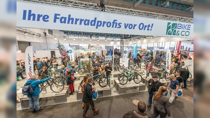 Präsenz zeigen auf Endverbrauchermessen: Bike&Co in Bremen.