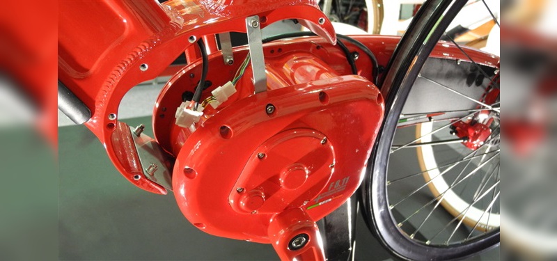 Getriebe, Motor und Antriebskette werden bei Neox in einem gekapselten System untergebracht.