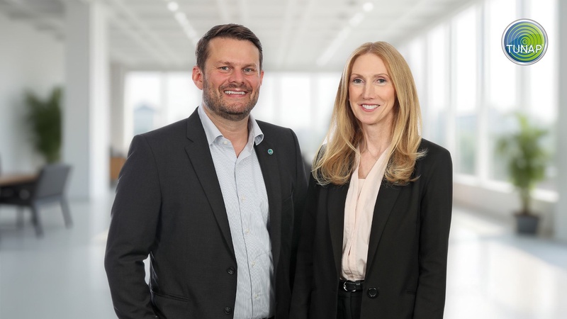 Foto: Tunap Group - Elisabeth Vag und Daniel Helwig rücken in die Geschäftsführung auf. Foto: Tunap Group - Elisabeth Vag und Daniel Helwig rücken in die Geschäftsführung auf.