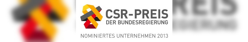 Für CSR-Preis der Bundesregierung nominiert