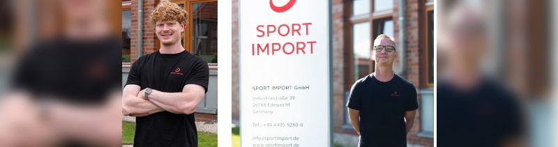 Foto: Sport Import - Wessel Groothuis (links) und Adam Jarema
