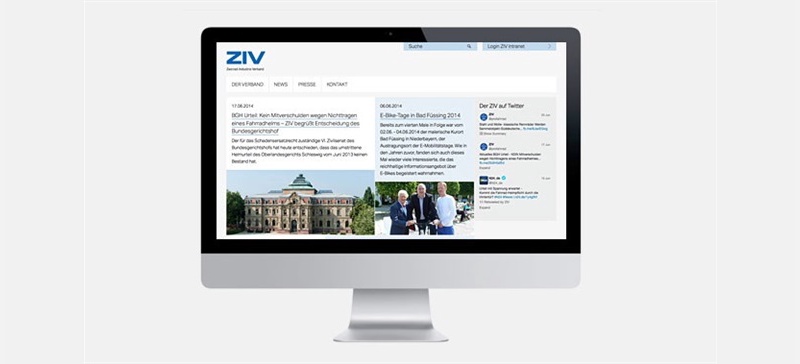 Die Website des ZIV (www.ziv-zweirad.de)