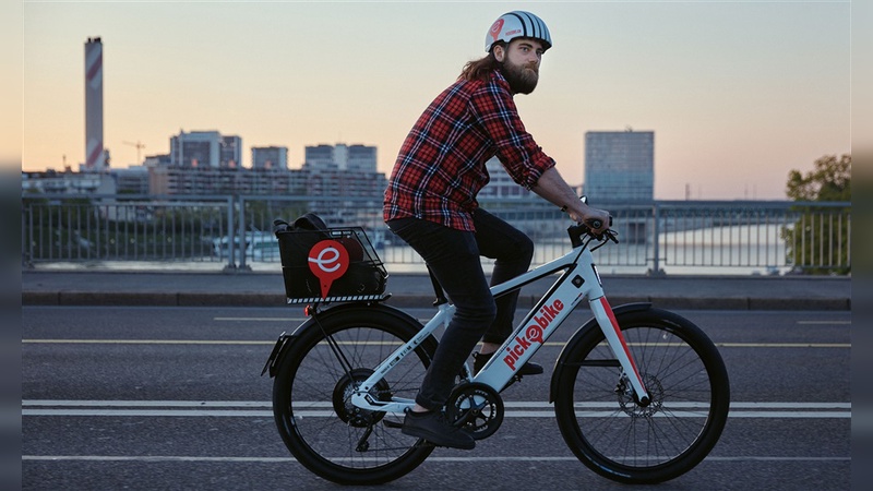 In Basel gibt es seit Mitte Mai mit Pick-e-Bike eine stationslose E-Bike-Sharingflotte.