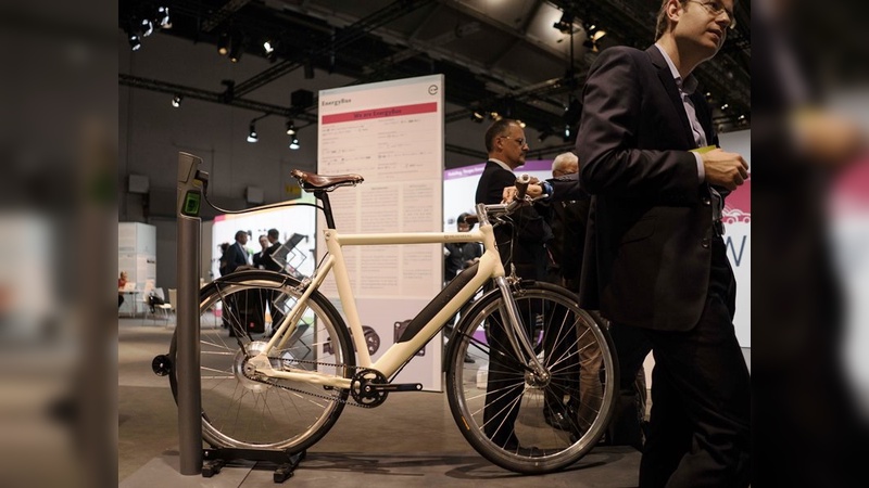 Auf der IAA zog das Konzept-Bike interessierte Blicke auf sich.