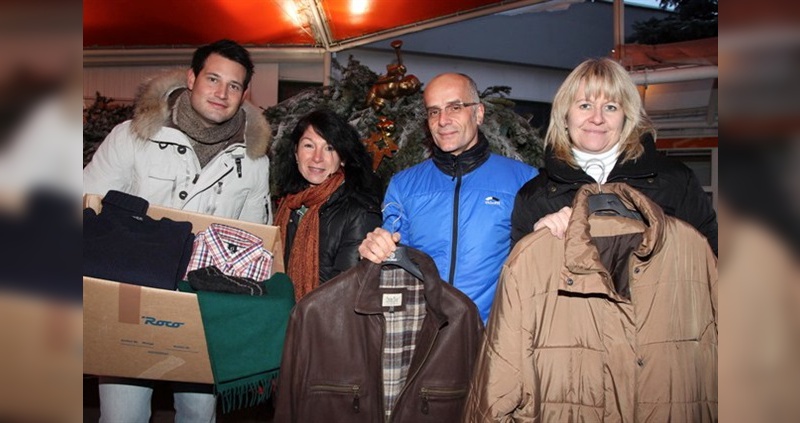 vlnr. Thomas Lüftenegger (Brandboxx Salzburg), Andrea Pawlowski und Peter Wieser (NEUSTART Saftladen) und Birgit Thaler-Haag (Frauenhaus Salzburg).