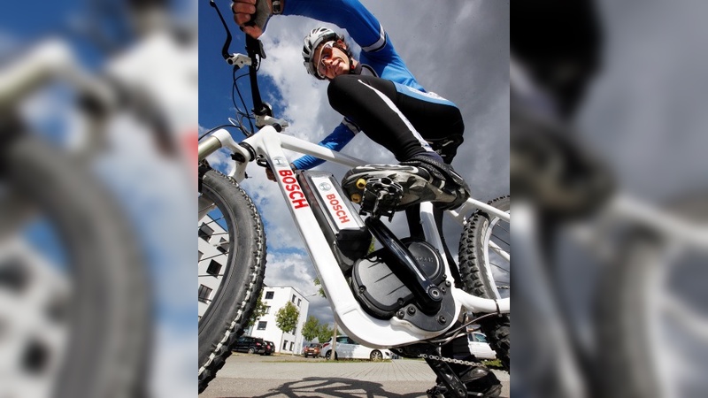 Bosch-E-Bike im Renneinsatz