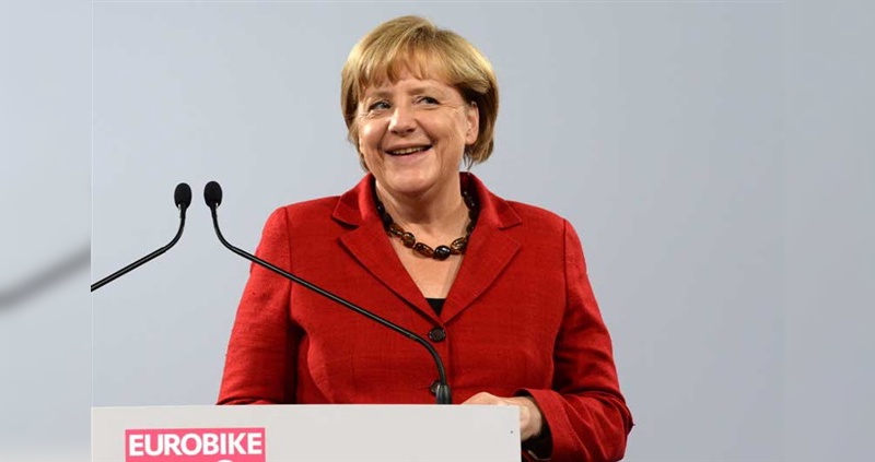 Dr. Angela Merkel eröffnet die Eurobike.