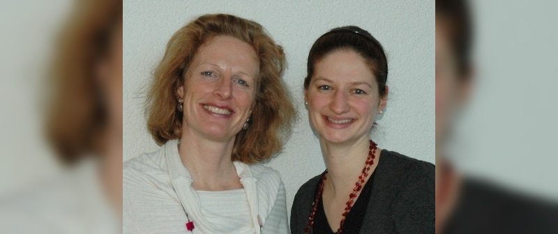 Laura Burckhardt und Heloise Kilian (v.l.n.r.)
