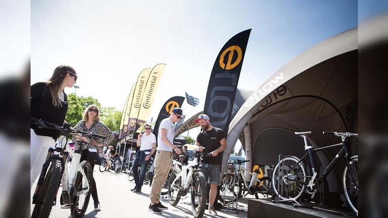 Die Besucher der E-Bike Days zeigten sich interessiert.