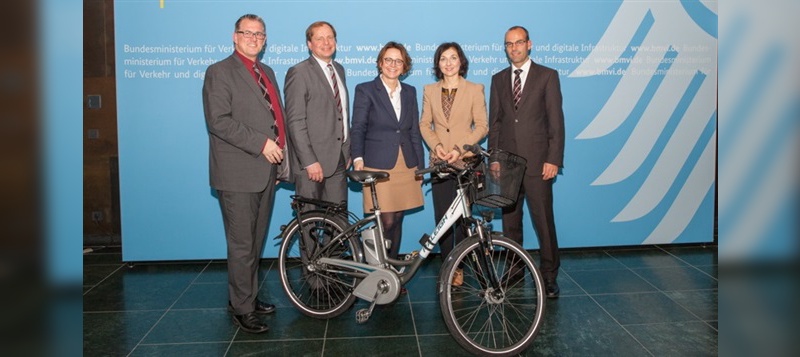 Abschlussveranstaltung des Modellprojekts Azubi-E-Bike