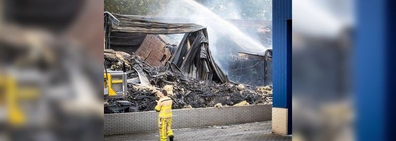 Viele Fahrräder und Akkus wurden ein Raub der Flammen.