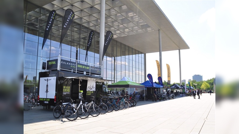 Starke Fahrradpräsenz im Regierungsviertel