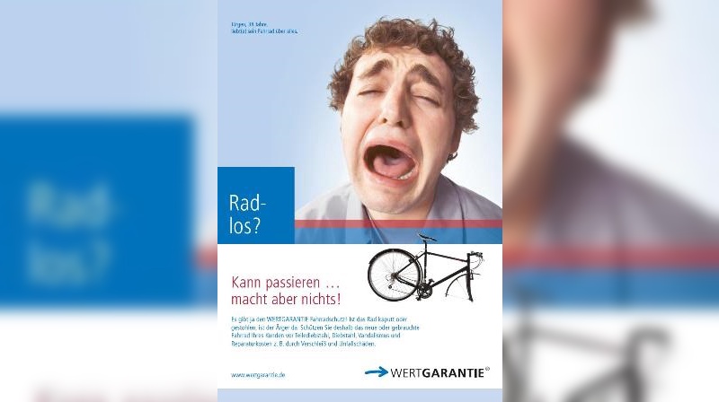 Werbung mit einem Augenzwinkern