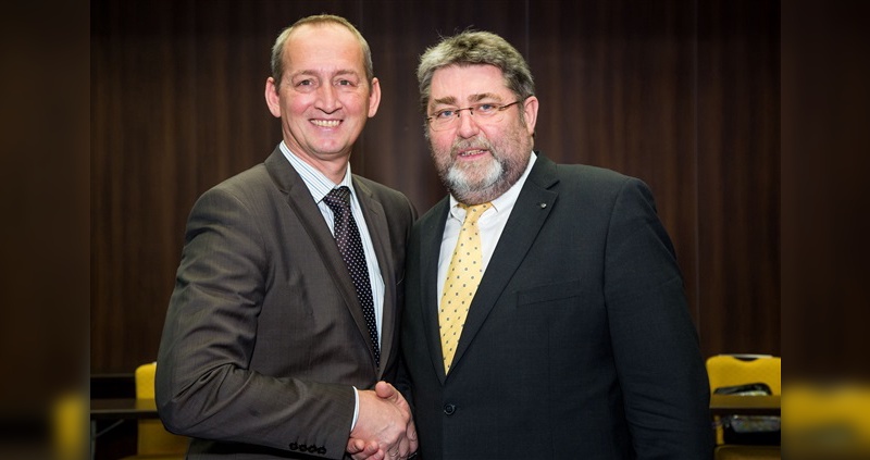 Dir. Ing. Werner Roher übernimmt von CEO KommR Johann Jungreithmeier den Vorsitz. Foto: Reed Exhibitions