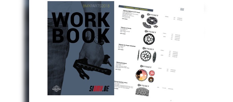Neues Workbook mit BMX-Teile