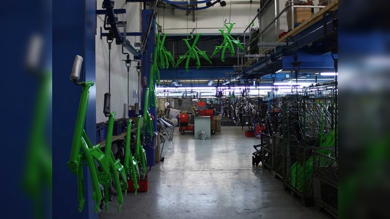 Am neuen Standort findet die neue Bike Building GmbH eine bereits vorhandene Infrastruktur für die Fahrradproduktion.