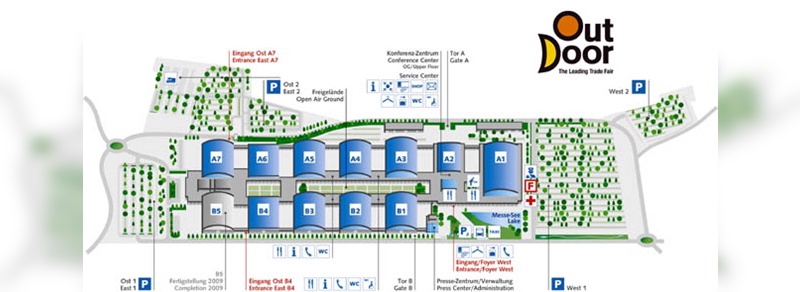 Hallenplan zur Outdoor