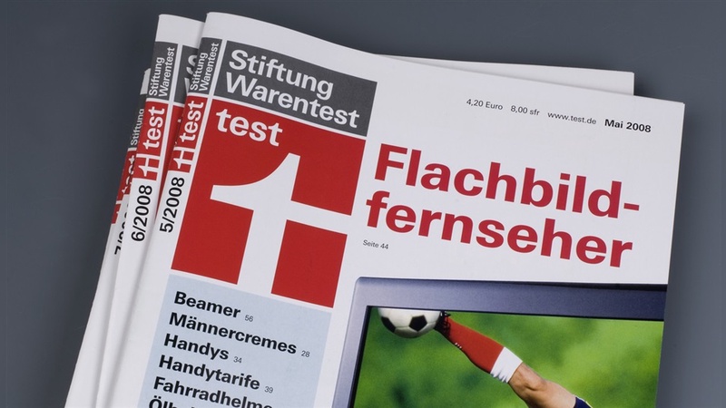 Die Zeitschrift "test" musste einen Rückgang der Auflage hinnehmen.