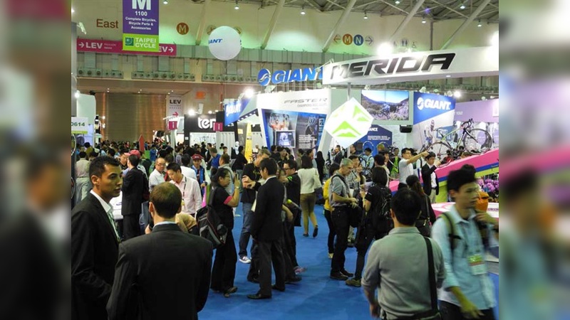 Volles Haus auf der Taipei Cycle Show