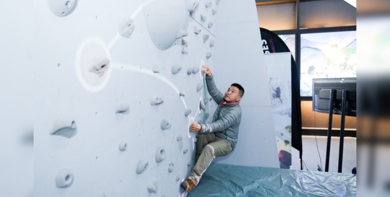 Klettern wäre einer der Schwerpunkte auf der ISPO Beijing gewesen.