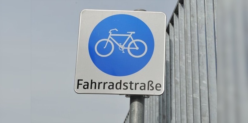 Fahrradstraßen sind eine sichere Sache.