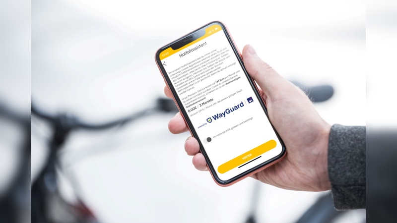 Notfallassistent ergänzt die digitale Servicewelt von It's my Bike