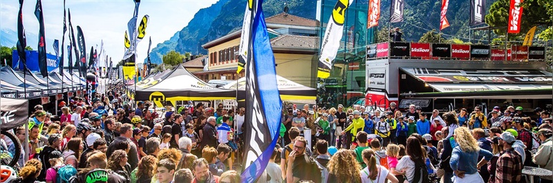 Die Expo-Area des Bike-Festivals erlebte wieder einen starken Zulauf.