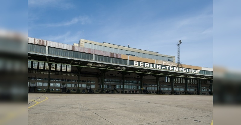 Früher Flughafen, heute eine spannede Location für Messen und Veranstaltungen.