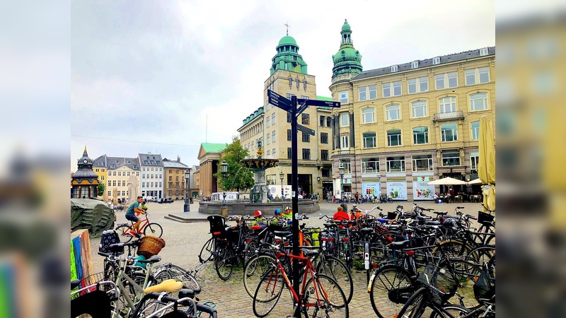 Das Fahrrad ist ein wichtiges Transportmittel in Kopenhagen.