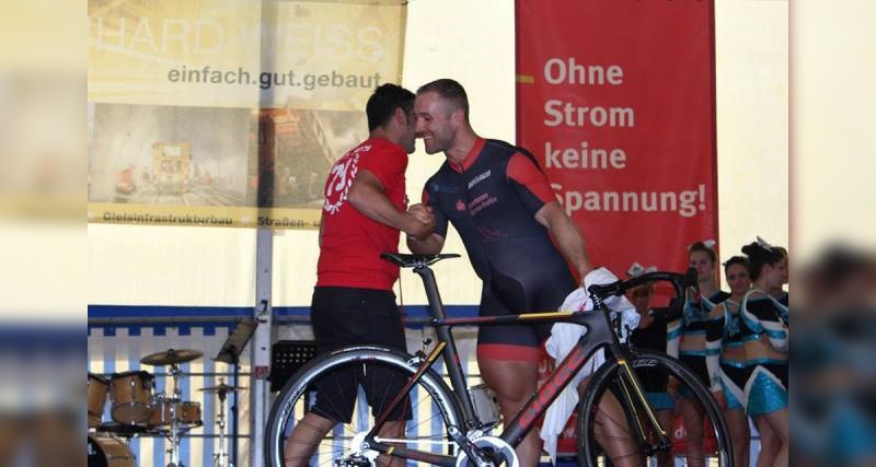 Künftig auf einem Ciöcc-Straßenrennrad unterwegs: