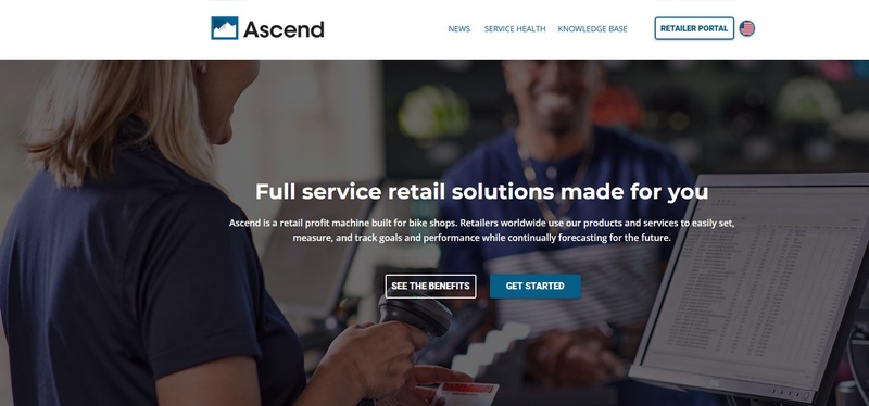 Ascend ist ein Softmware-System von Trek zur Organisation von Geschäftsabläufen u.a. im Fahrradhandel.