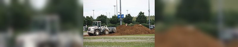 Die Bagger rücken auf dem Münchner Messegelände an.