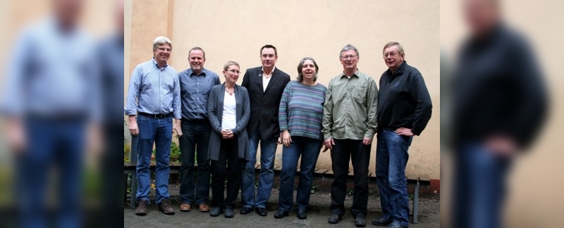 Auf dem Bild von links nach rechts: Frank Micus, Bernd Lemser, Sabine Kluth, Ulrich Syberg, Birgit Kloppenburg, Bertram Giebeler, Ludger Koopmann.