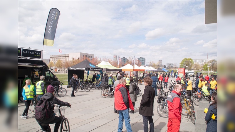 Werbung fürs Radfahren und für den Radverkehr in Berlin