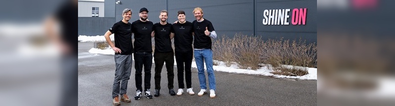 Foto: Lupine: Neues Lupine Führungsteam: Dr. Erik Forster, Holger Dassler, Lukas Schubert, Felix Rucker, Benedikt Böhm (von links nach rechts). Foto: Lupine