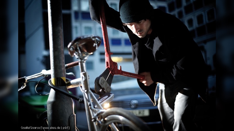 Robuste Schlösser schützen vor Fahrraddiebe