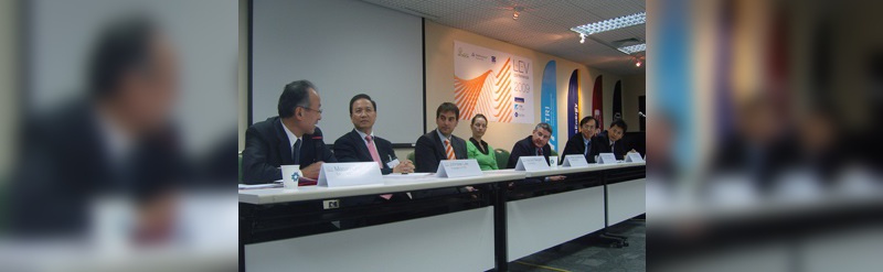 Podiumsdiskussion auf der LEV Konferenz in Taipei