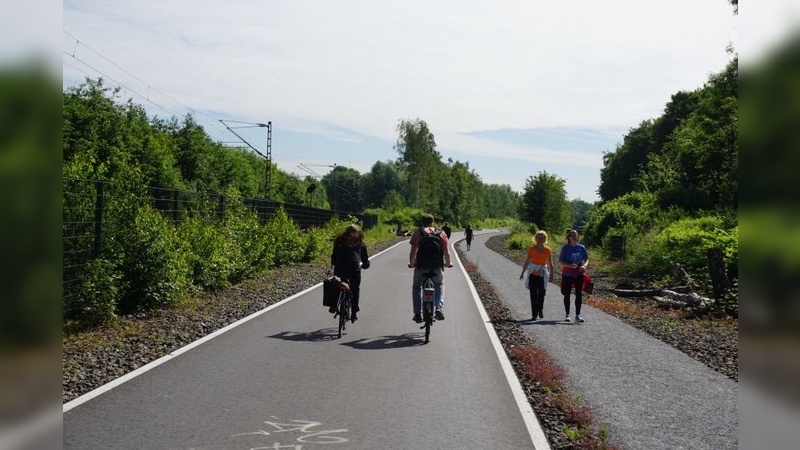 Hier kommt man als Radfahrer schnell und sicher voran.