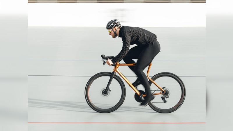 Testfahrten im Velodrom - Urwahn X Schmolke Carbon